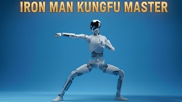 IRON Robot Performs Kung-Fu | Humanoid Robot Mastering Martial Arts in Real Life