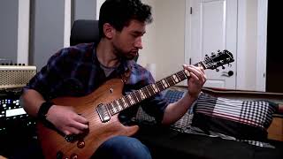 First jam on my Godin Radium-X guitar