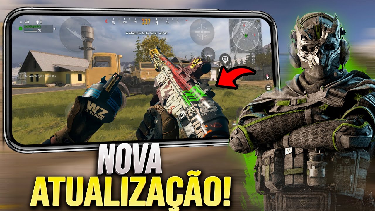 SAIU NOVA ATUALIZAÇÃO DO WARZONE MOBILE