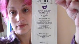 Ion Color Remover Demo And Review