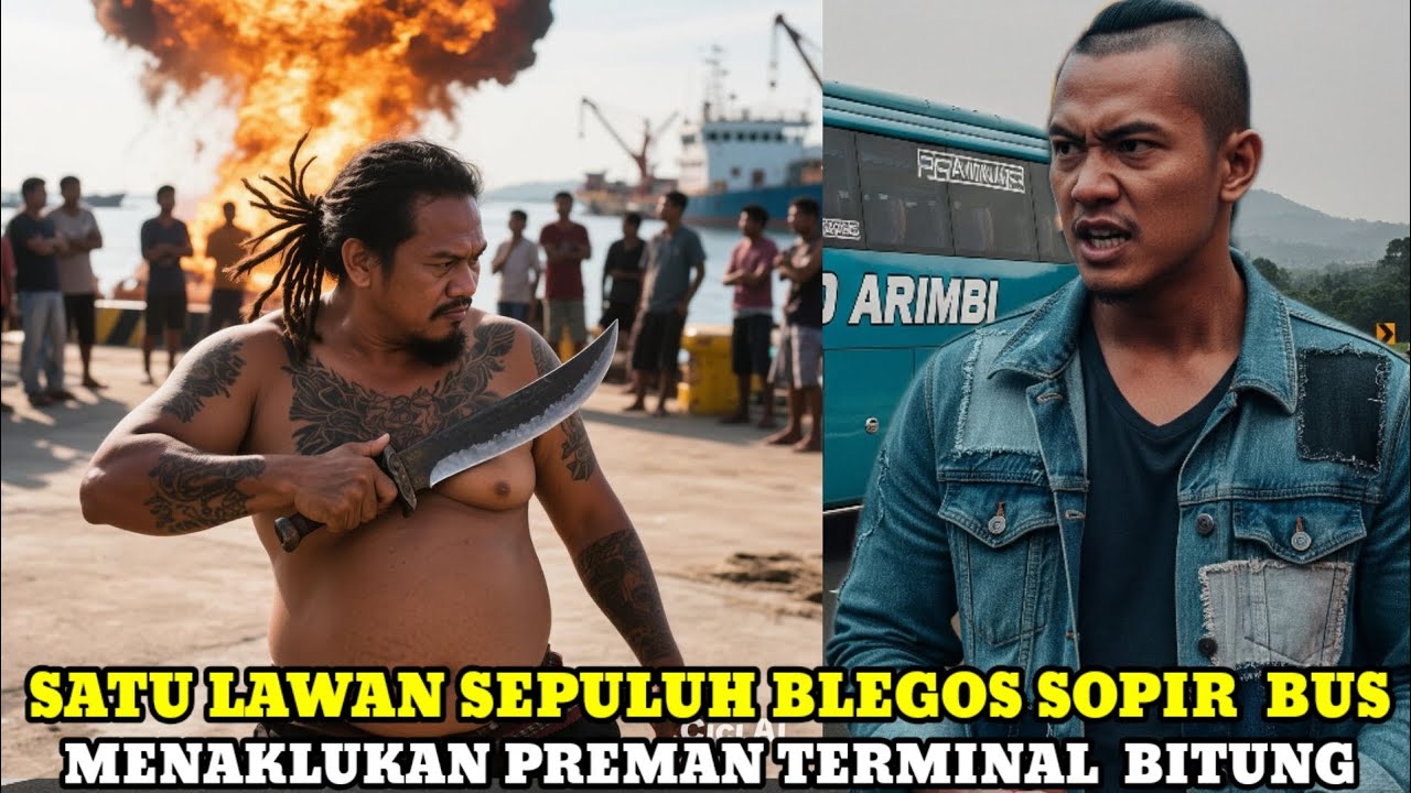 HUKUM JALANAN TERMINAL BITUNG ‼️ BLEGOS MENGHANCURKAN PREMAN PENGUASA ✴️