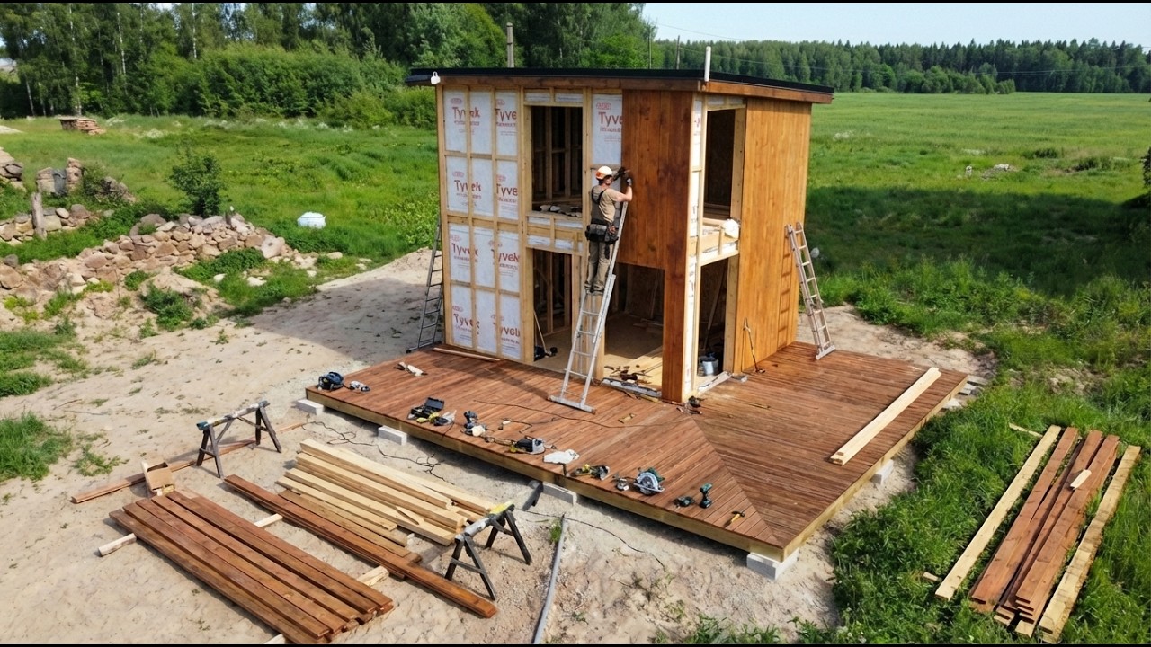 Всего 2 месяца на строительство полноценного семейного дома – невероятные результаты!