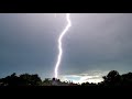 Scary Close Florida Lightning Strikes and Epic Thunder Compilation
