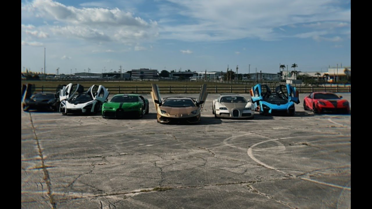 Mini Hypercar Kicking Off 2025 with an Epic Mini Rally of $10M+ Hypercars - YouTube