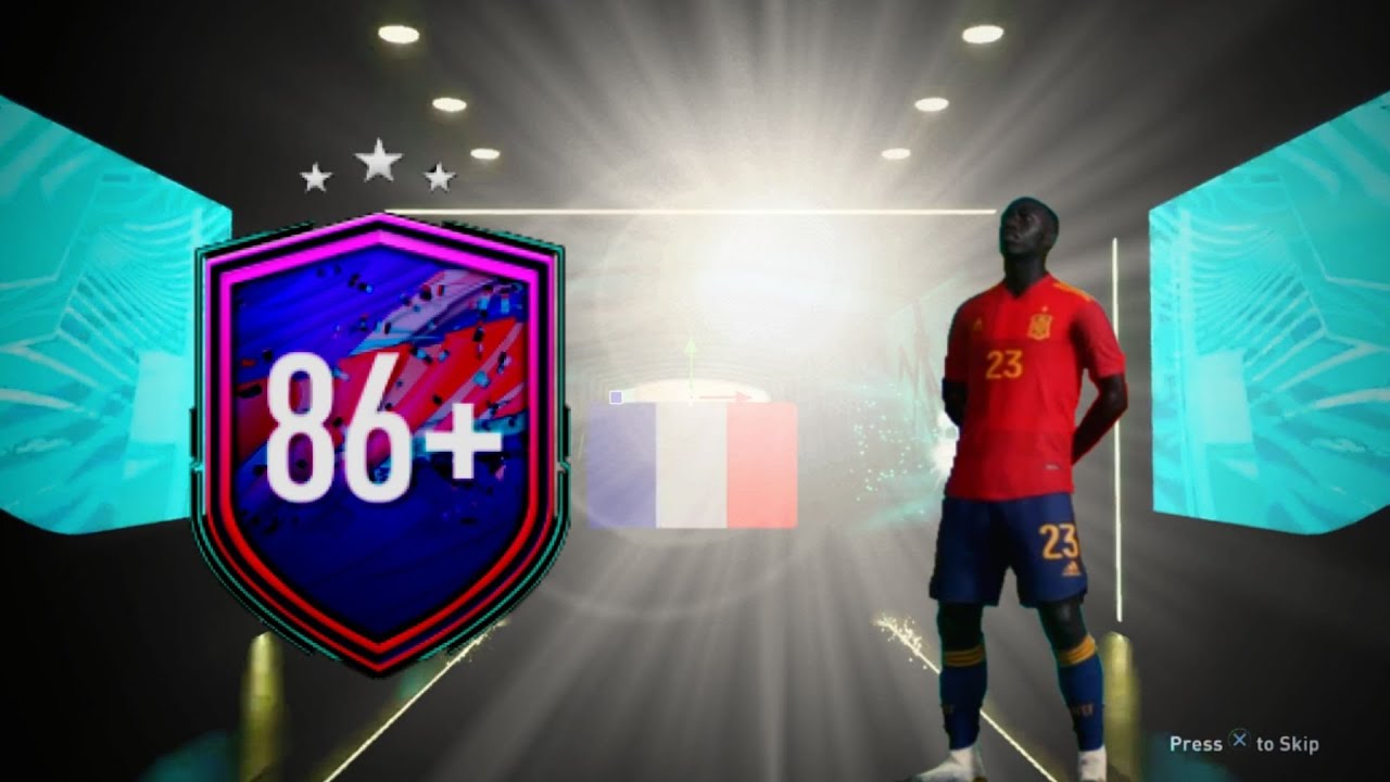 I opened my 86 double upgrade sbc!!! I got two of the best futbirtdays cards there is!!!