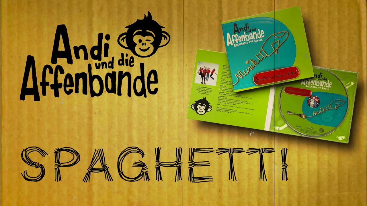 Watch Kinderlieder über Essen, Rockig I Spaghetti - Andi und die Affenbande on YouTube Watch Kinderlieder über Essen, Rockig I Spaghetti - Andi und die Affenbande on YouTube