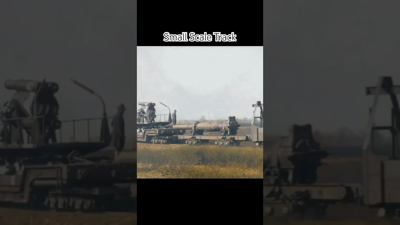 1918 WW 1 | Smaller Gauge Train Moving Equipment 