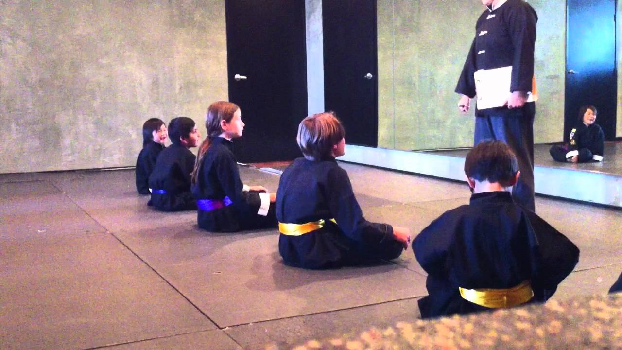 Kids Kung Fu Martial Arts Verbal Judo Lesson 3 Remaining Calm in the Face of Anger YouTube