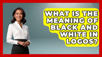 What Is The Meaning Of Black And White In Logos? - Graphic Design Nerd