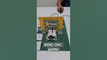 Mini CNC Plotter using Arduino , 2D Printer #engineeringprojects #cnc #cncmachine #projectideas