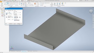 03 Autodesk Inventor 2020 Sheet Metal - Flange Tool