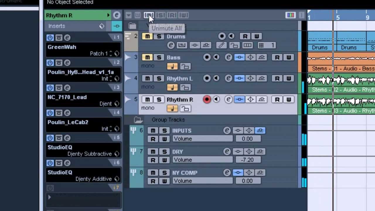 MIXING TUTORIAL: Setting Up - Rhythm & Bass