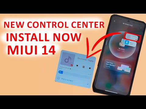 Enable MIUI 14 Control Centre Xiaomi Smartphones | Miui 14 Control Centre Update