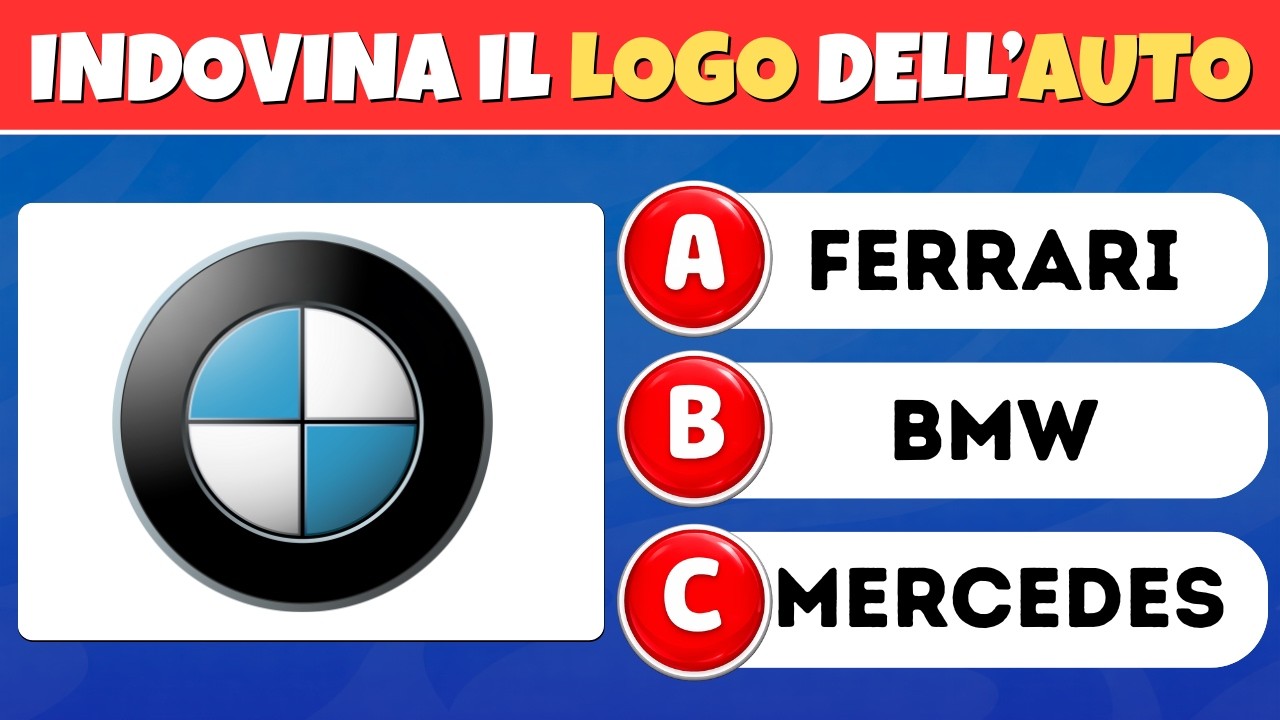 Indovina il logo dell’auto 🚗| Quiz Loghi