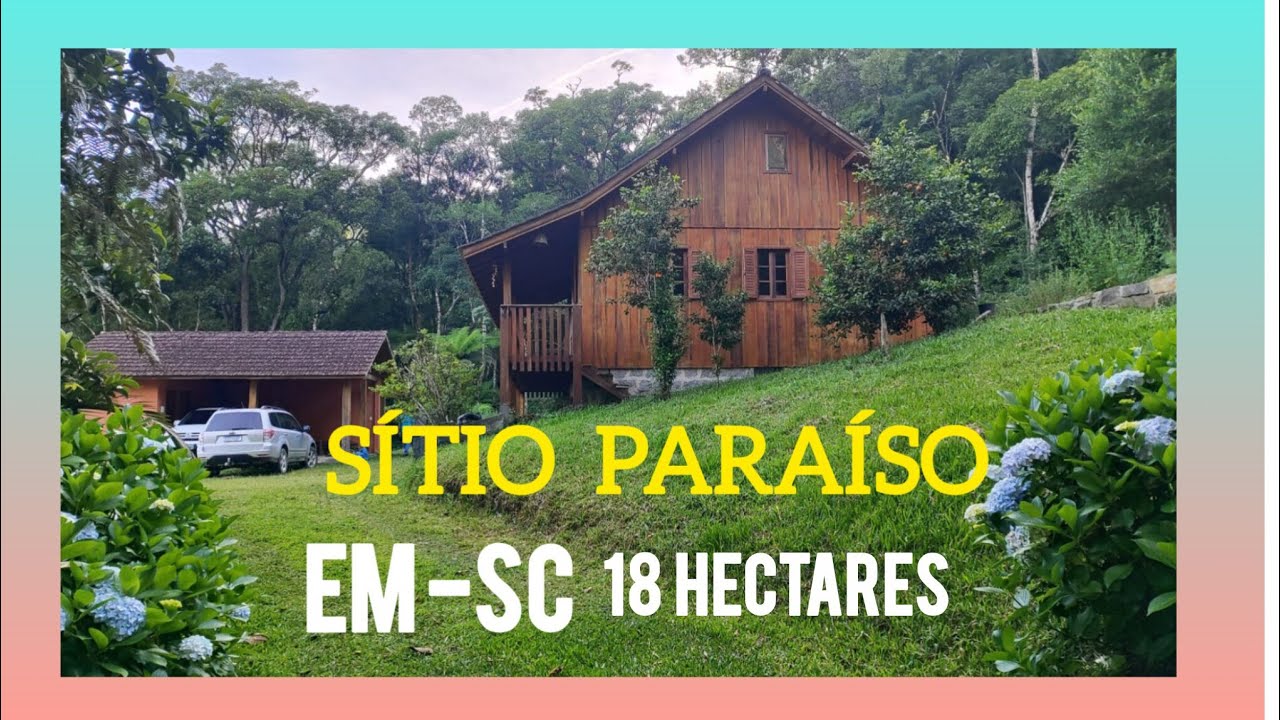 Sitio PARAISO em Rancho Queimado- SC. Casas lindas, cachoeiras e muita natureza....