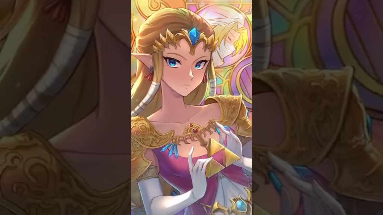 A glimpse process for drawing Zelda from Twilight Princess ( ･∀･)  