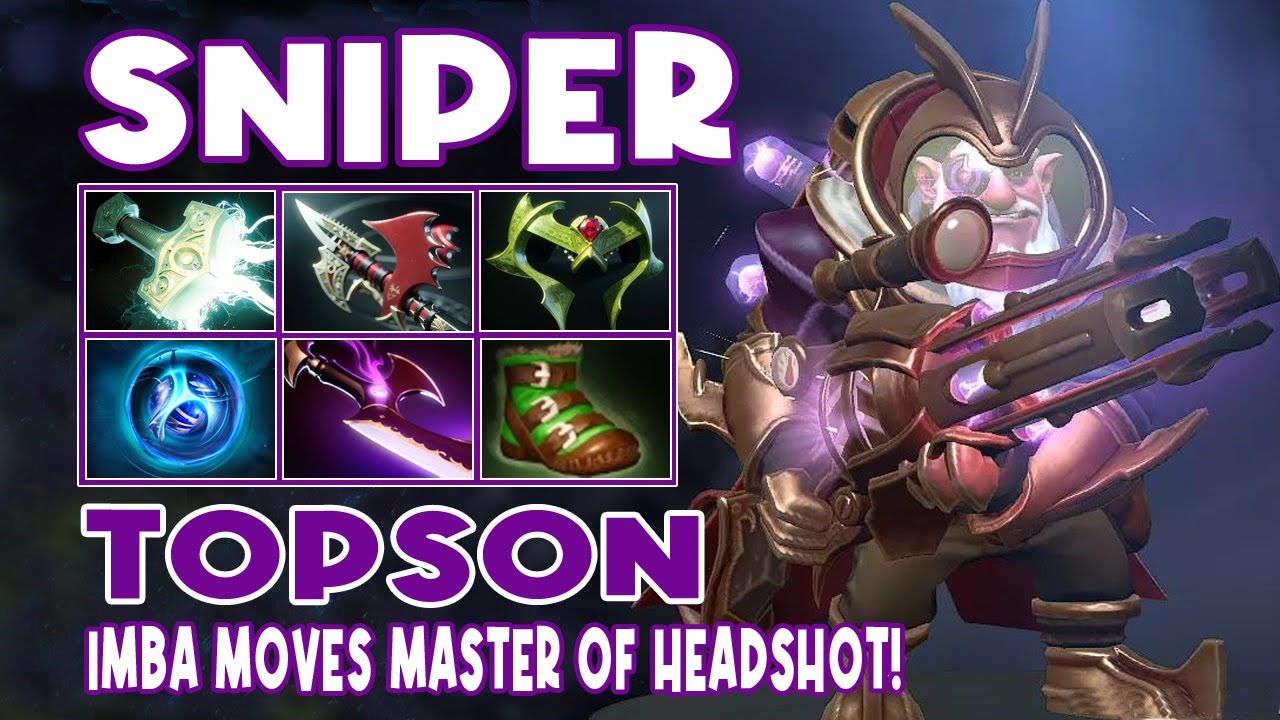 Sniper Topson Highlights IMBA MOVES MASTER OF HEADSHOT - Dota 2 Pro Gameplay - Daily Dota 2 TV