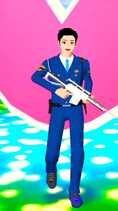 !Yuta Reina Teka het 'n polisiebeampte geword#👮🏿‍♂️😎#sakuraschoolsimulator #yaar video Sakura game#