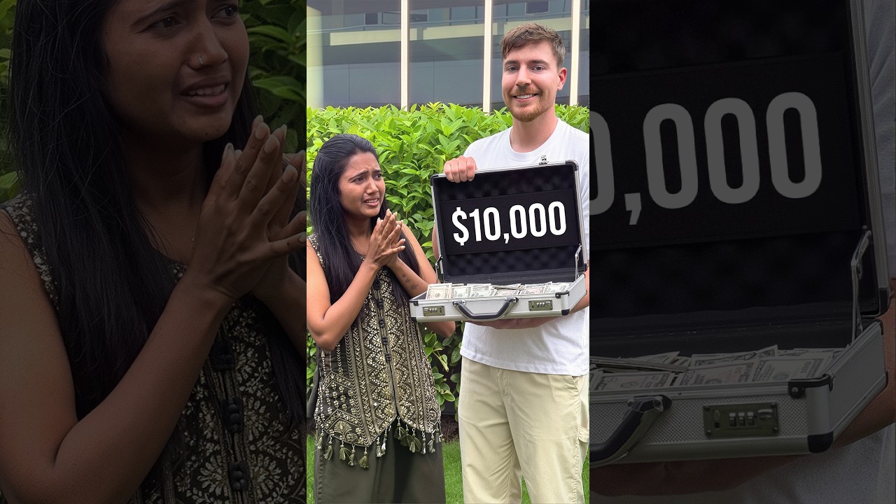 Surprising My Biggest Fan With $10,000