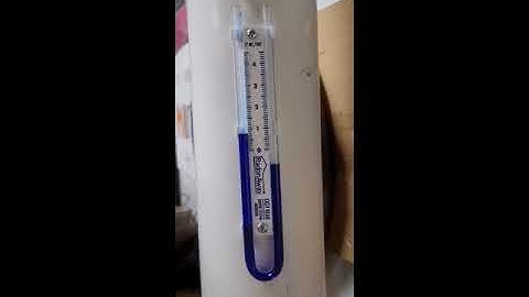 Radon Manometer Utube Quarterly Check Tutorial