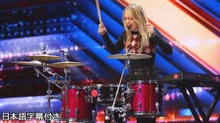 4roles by one person! Mia Morris play all instruments with super talent! | AGT 2022