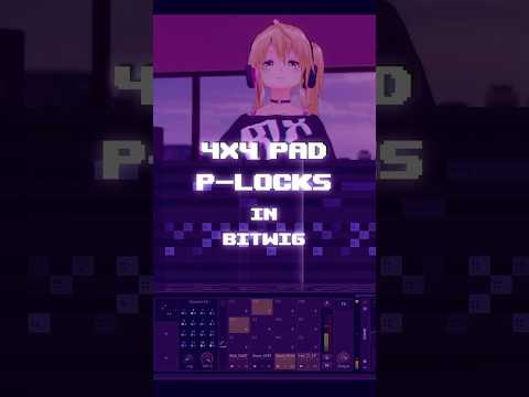 ⚡4x4Pad P-Locks in Bitwig!!!👾 #bitwig #idm