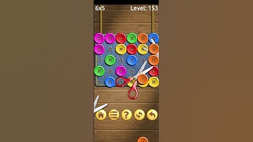 Buttons And Scissors Game Basic Gameplay Level 153 #gaming #shortsfeed #shortsvideo #shortsviral
