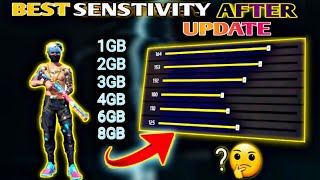 OB-44 AFTER UPDATE NEW SENSITIVITY SETTING IN FREE FIRE || FOR ALL DEVICES 1GB,2GB,3GB,4GB,6GB,8GB😈