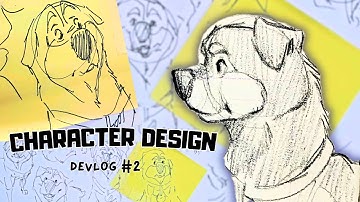 How Do I Design My Characters? // Salmon & The Big Bad Wolf Devlog #2