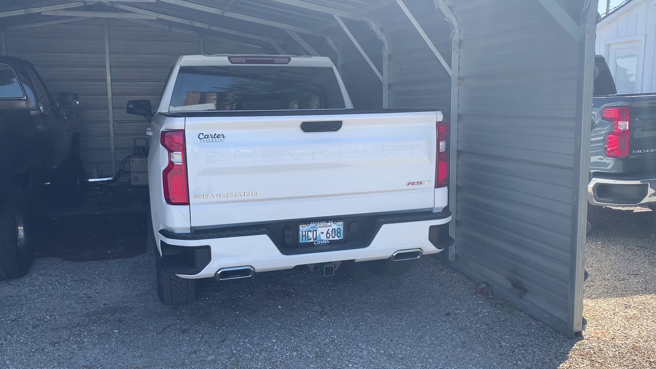 2019 Silverado Gibson MWA muffler YouTube