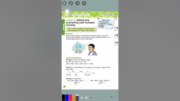 Grade 4- Adding and subtracting near multiples mentally
