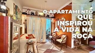 REAPROVEITAMENTO E ARTESANATO FEITO À MÃO POR TODA PARTE NESTE APARTAMENTO ACONCHEGANTE 4k