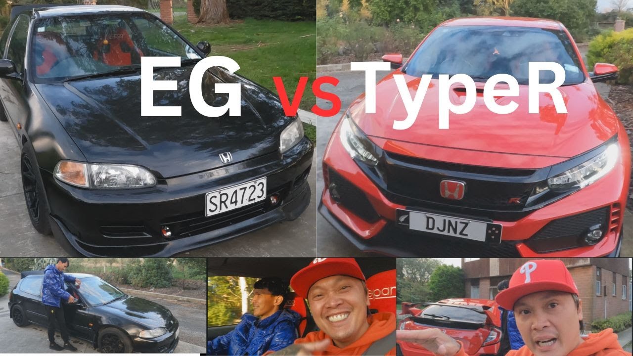 Honda TypeR 306hp Vs Honda EG 180hp who's gonna win for this race. 😍