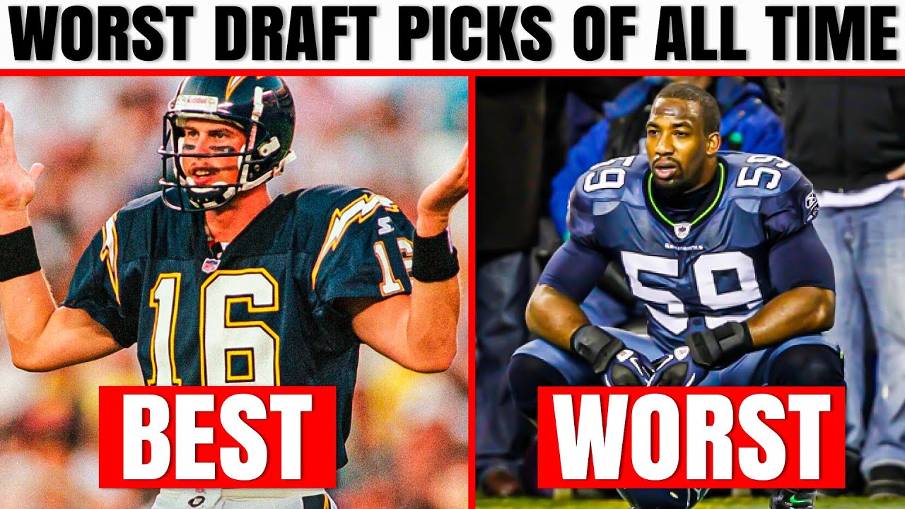 Top 10 Worst NFL Draft Picks Of All Time YouTube