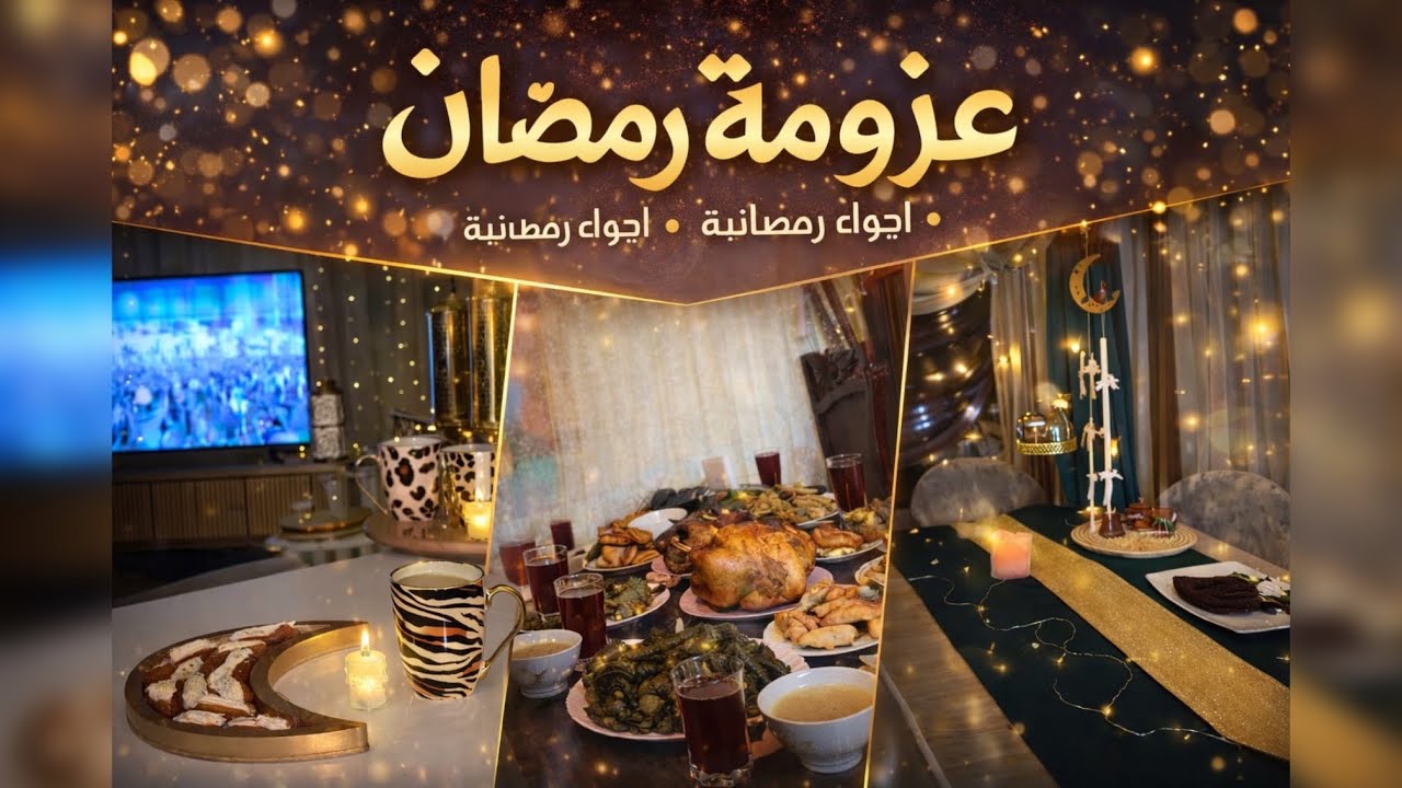 🌙✨ أول عزومة رمضان لأختي جات ومعاها سفرة تخطف العين والذوق! 🍽️شوفوا معايا ترتيب السفرة 🤍🌙