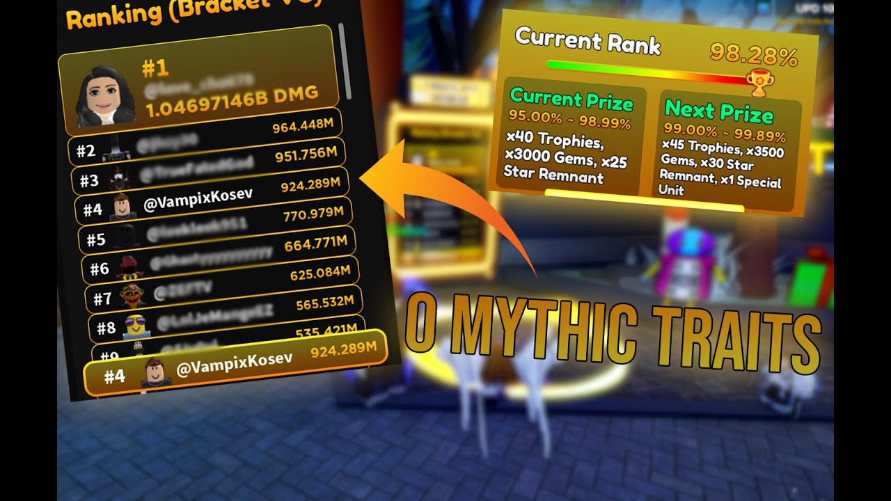 Anime Adventures TOURNAMENT HOW TO GET 900+M Damage without MYTHIC ...