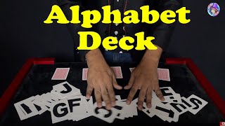 Alphabet deck
