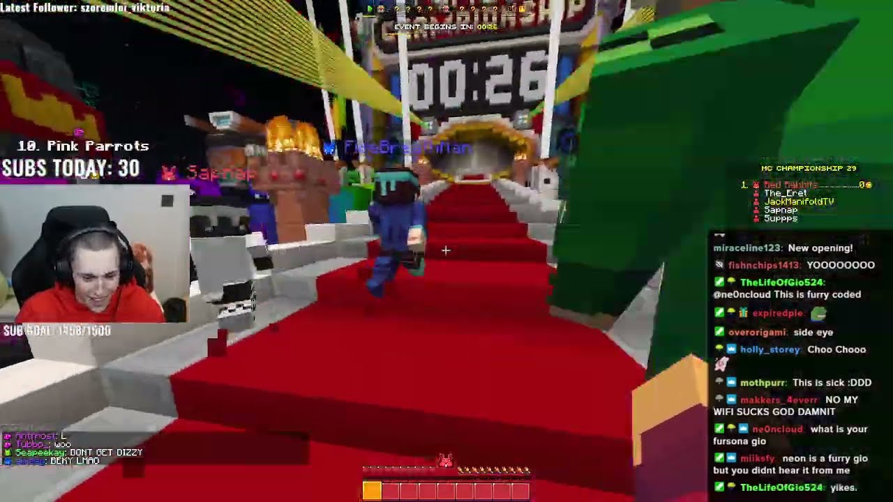 JackManifoldTV VOD | MCC is FINALLY Back!!! w/ Sapnap, Eret & 5up | Mar 18, 2023