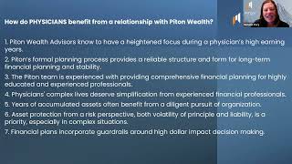 Financial Planning for Physicians. A quick look!
