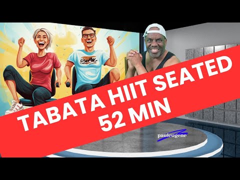 Tabata HIIT Seated Workout - 52 Min | All Fitness Levels | Challenge Yourself