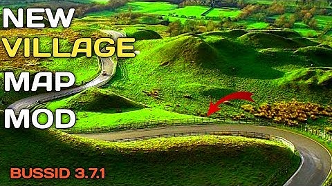 New Village Map Mod For Bussid 3.7.1 | Bus Simulator Indonesia  | Map Mod