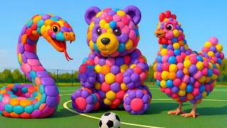 The mascot vibrato assistant dog placed on the football field is popular, co-produced, and creative Update