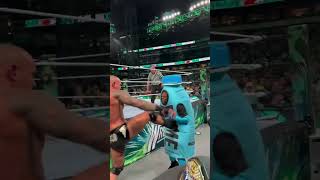 IShowSpeed GETS HIT BY RANDY ORTON AT WRESTLEMANIA #ishowspeedshorts #wrestling #wwe #sports #shorts