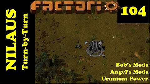 Lets Play Factorio S3E104 - Power Armor MK2 and looking for Lithia Water