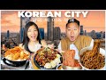 FOOD in THE MOST KOREAN City in America! (Palisades Park)