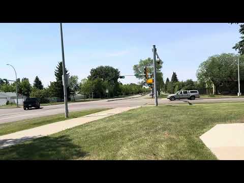 Yellow Edmonton Police Car