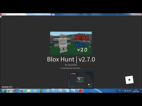 Hack Script Para Blox Hunt Juego De Roblox Youtube - blox hunt script pastebin