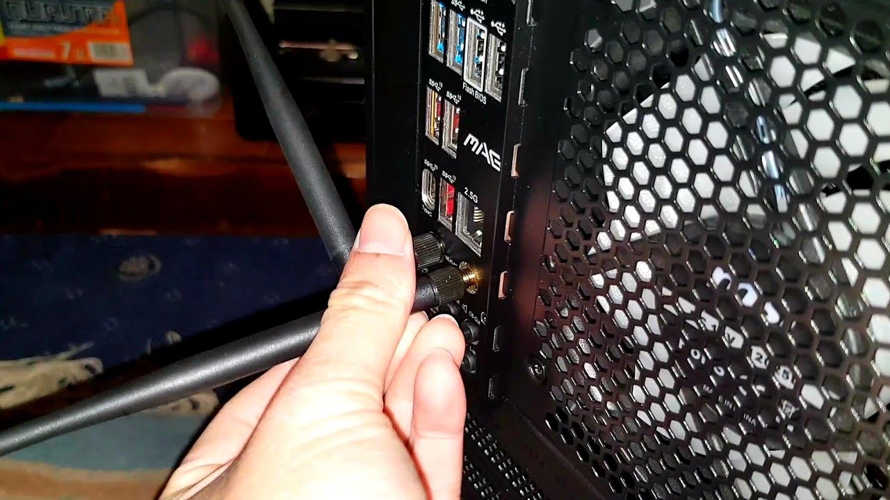 1440p Gaming PC Build Installing Wi Fi Antenna YouTube