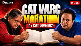 CAT 2026 VARC Mega Marathon : 10+ CAT Level RCs. No Easy Passages | iQuanta screenshot 2
