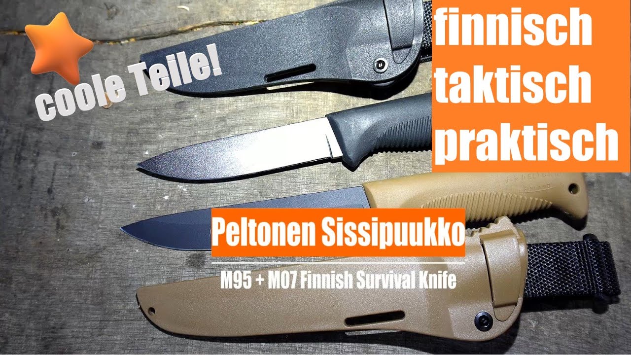 Peltonen Knives Ranger Cub Bushcraft Messer made in Finland